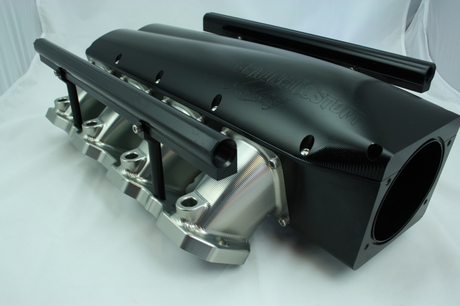 Shaun's Custom Alloy Billet LS Intake manifolds - Steve Morris Engines